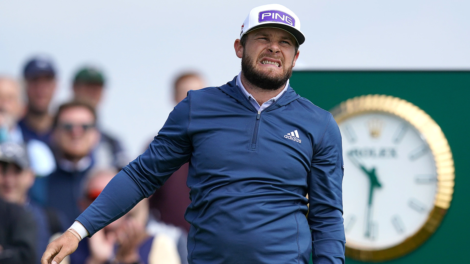 2021 British Open: Watch: Tyrrell Hatton Flips Off Fan, Breaks Club at The Open