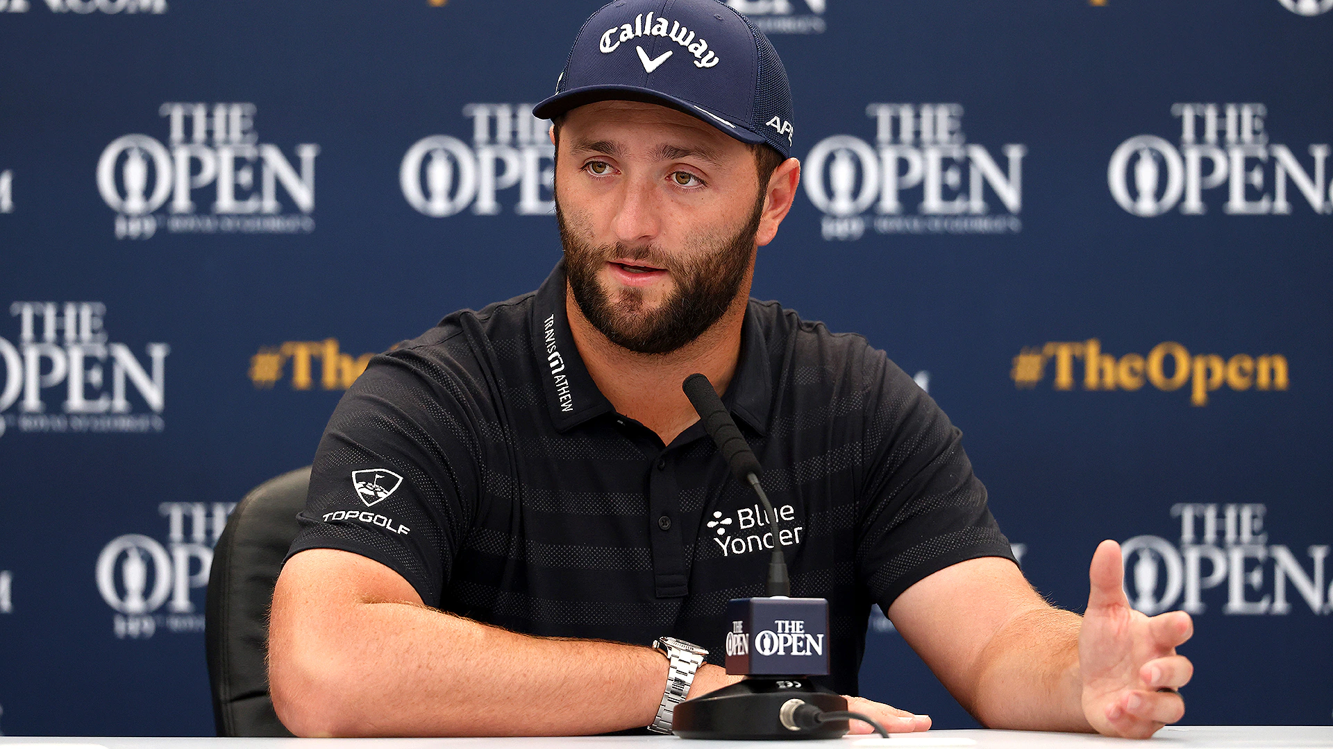 2021 British Open: Jon Rahm says abbreviated swing a result of being born with a club foot