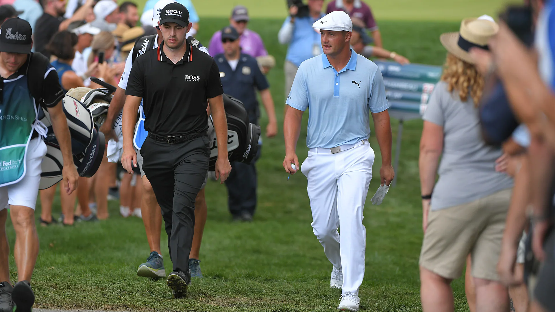 Bryson DeChambeau and Patrick Cantlay battle for Day 3 BMW Championship lead