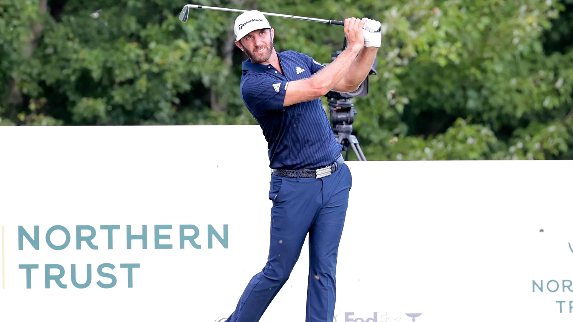 Feels like deja vu for Dustin Johnson as he defends both Northern Trust and FEC titles