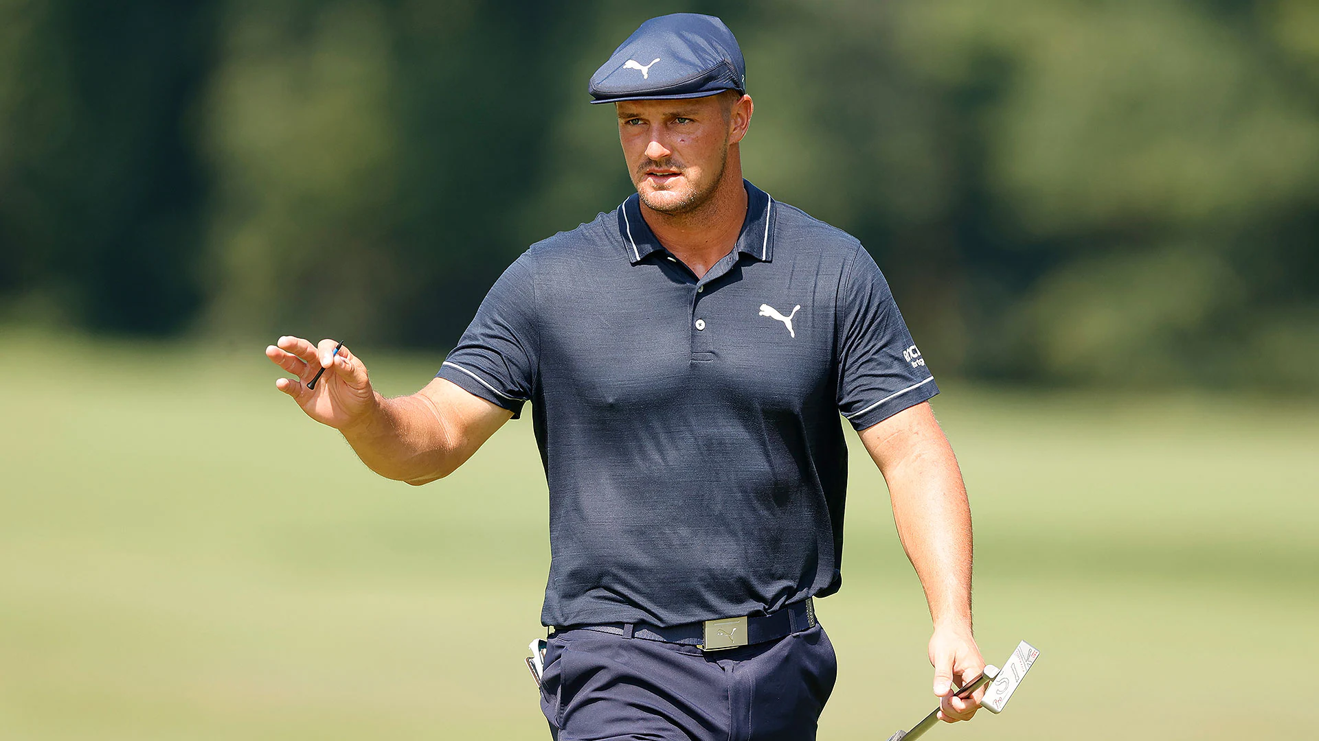 Highlights: Bryson DeChambeau shoots 60, missing 6-foot birdie for 59 at BMW Championship