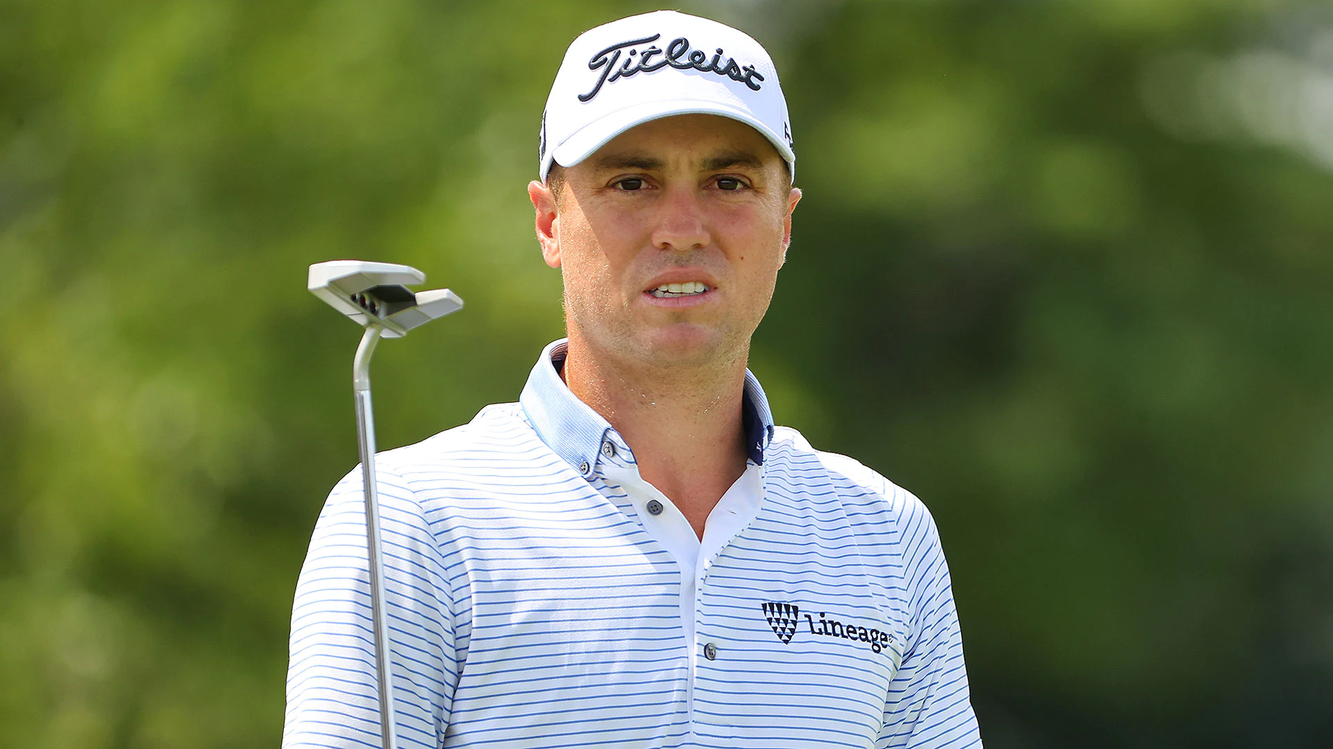 ‘Baby’ Love: Justin Thomas makes up with old putter, grabs share of Northern Trust lead