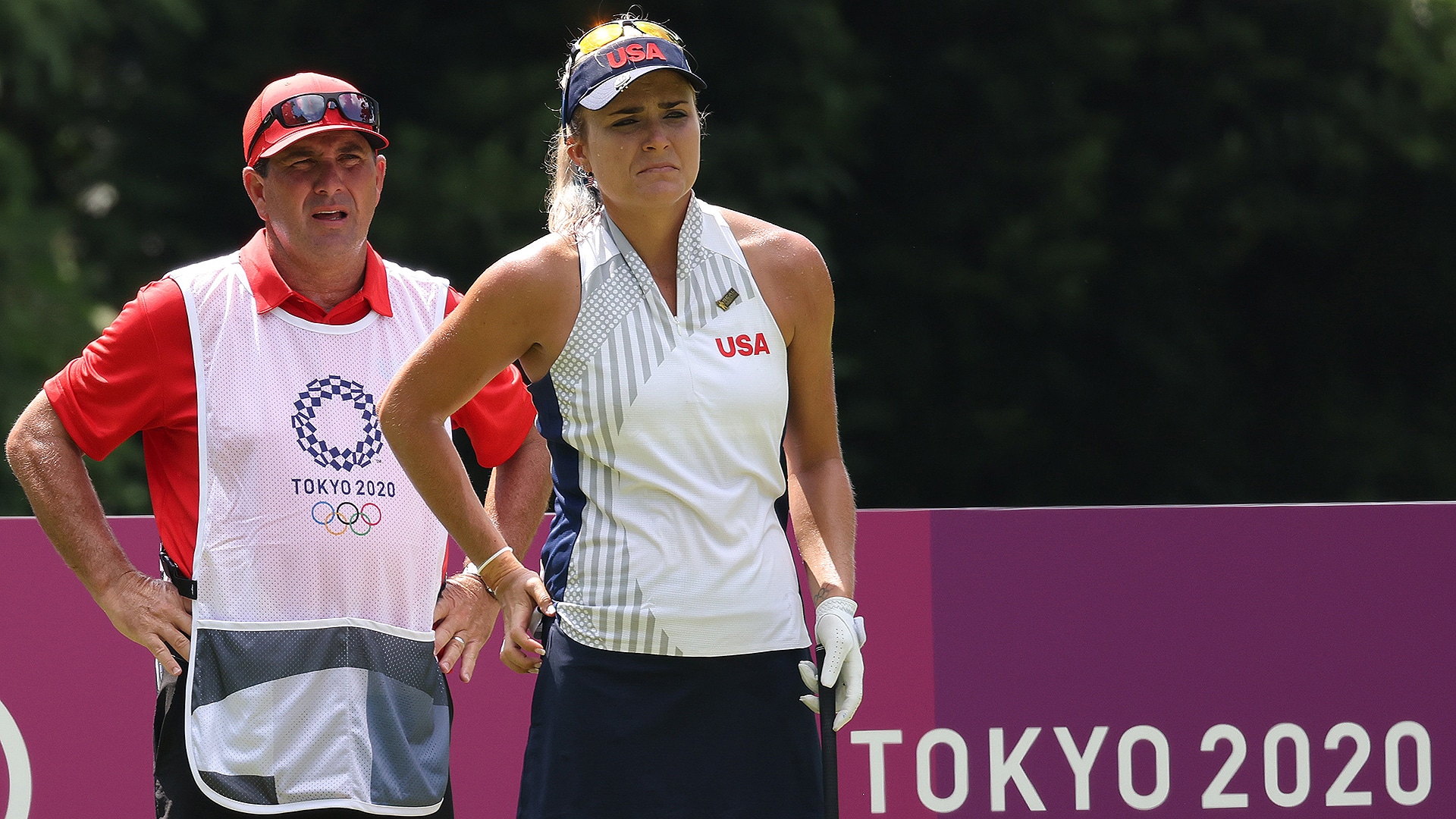 Lexi Thompson’s caddie succumbs to intense heat, replaced late in Round 1