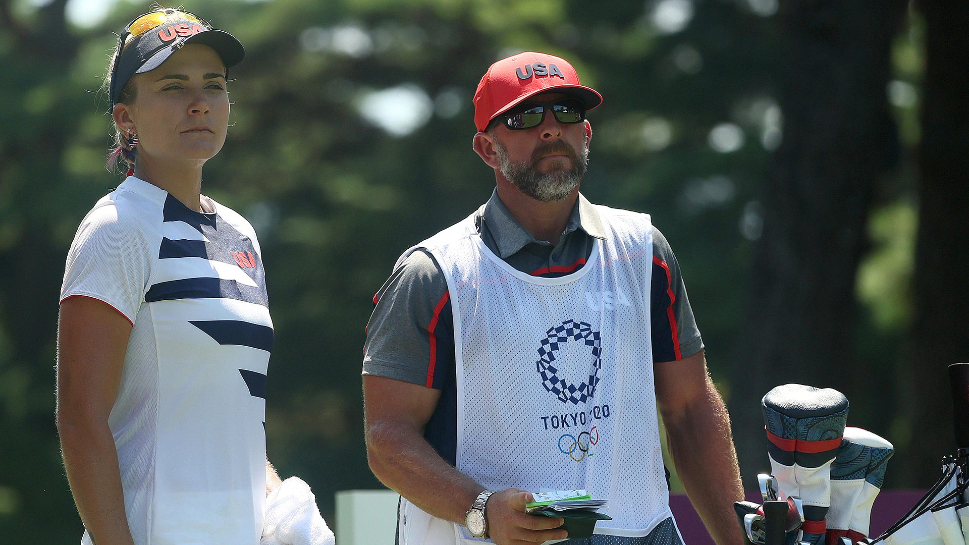 Lexi Thompson uses third caddie in two day because of heat in Japan