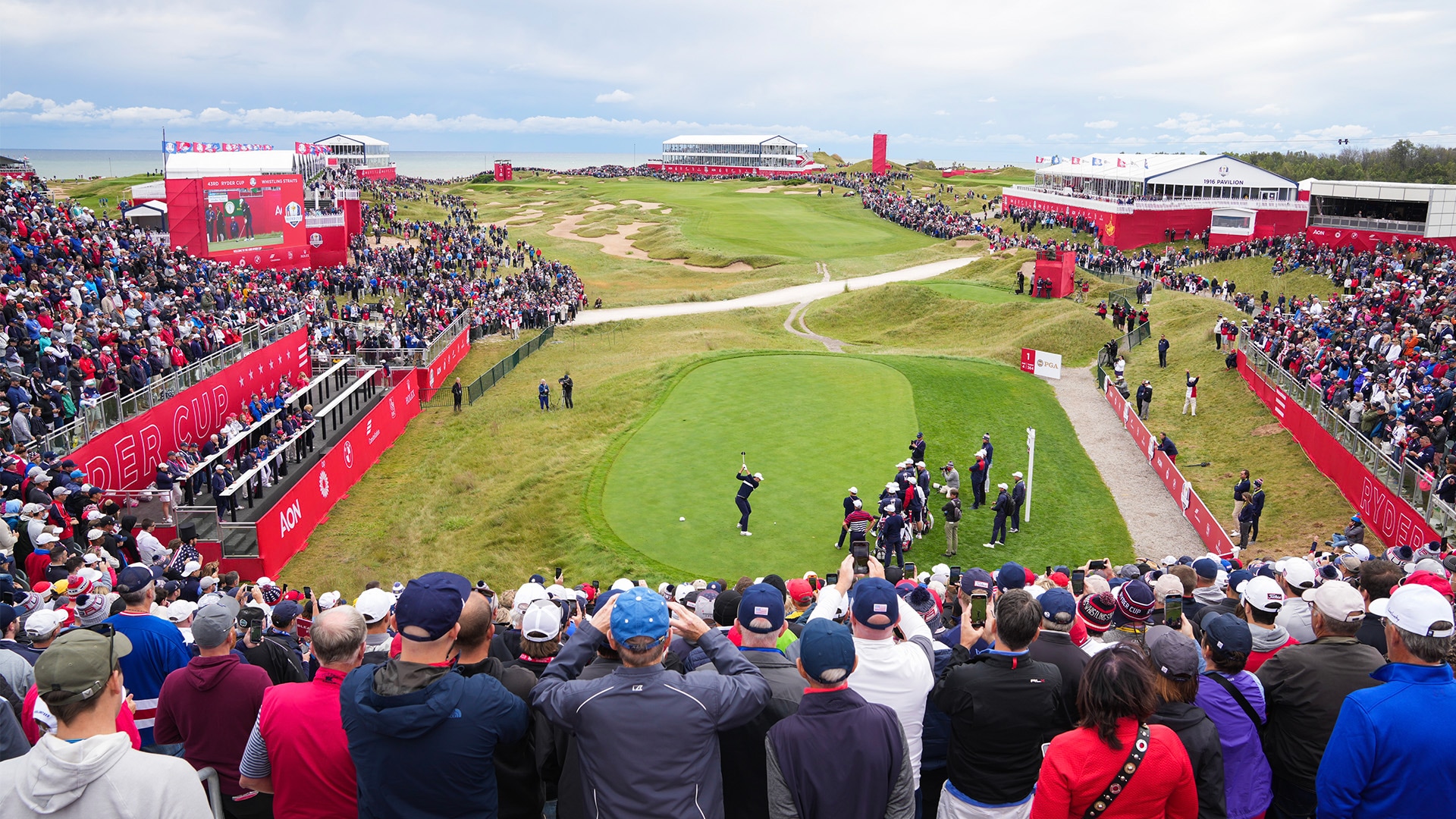 First tee at Whistling Straights will be intense and overwhelming for Ryder Cup rookies