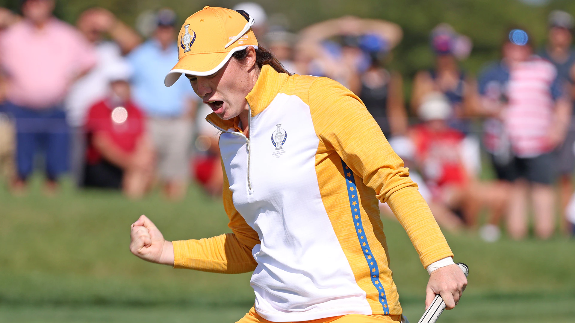 Afternoon fourball matches on Day 2 of the Solheim Cup