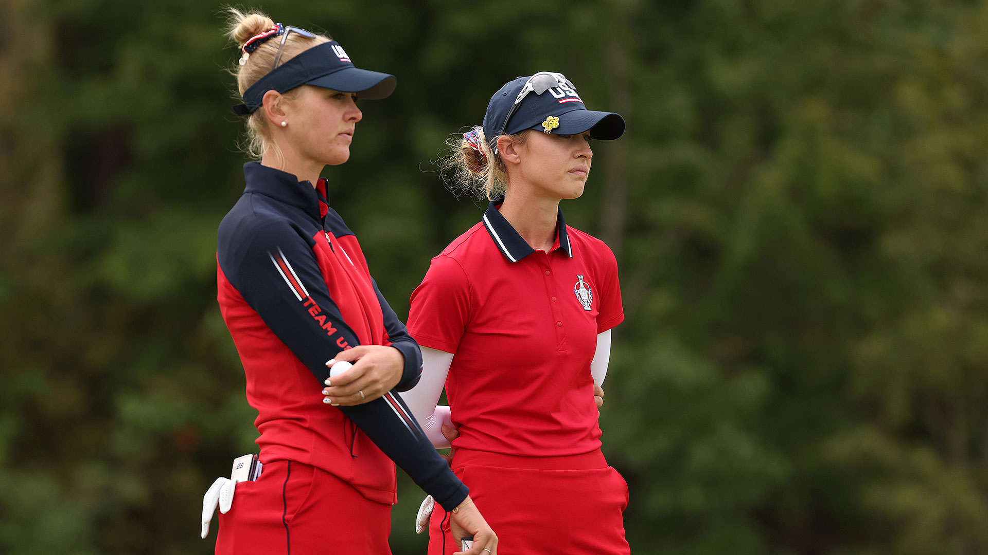 Korda sisters can’t find their groove, lose for first time as Solheim Cup partners