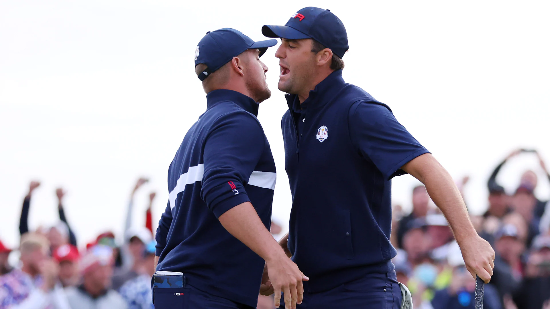 Big Scottie Scheffler and bigger Bryson DeChambeau deliver for Americans