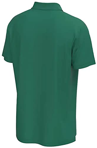 PETER MILLAR 2021 Masters Men’s Performance Tech Augusta Green Solid Golf Polo Shirt (X-Large)