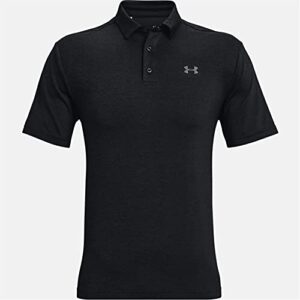 Under Armour Men’s Playoff 2.0 Golf Polo , Black (001)/Pitch Gray , Large