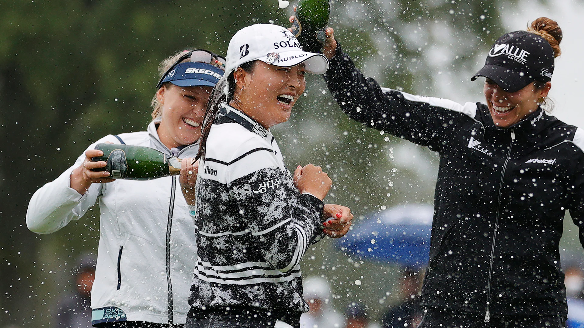 Jin Young Ko ties Annika Sorenstam’s sub-70 record in rainy Founders Cup