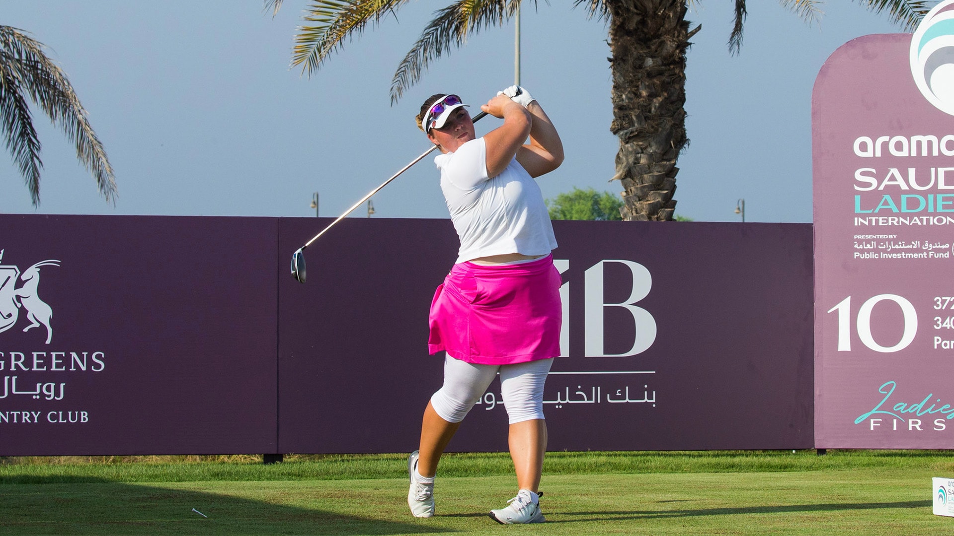 Alice Hewson fires 64 en route to Rd. 2 Aramco Saudi Ladies International lead