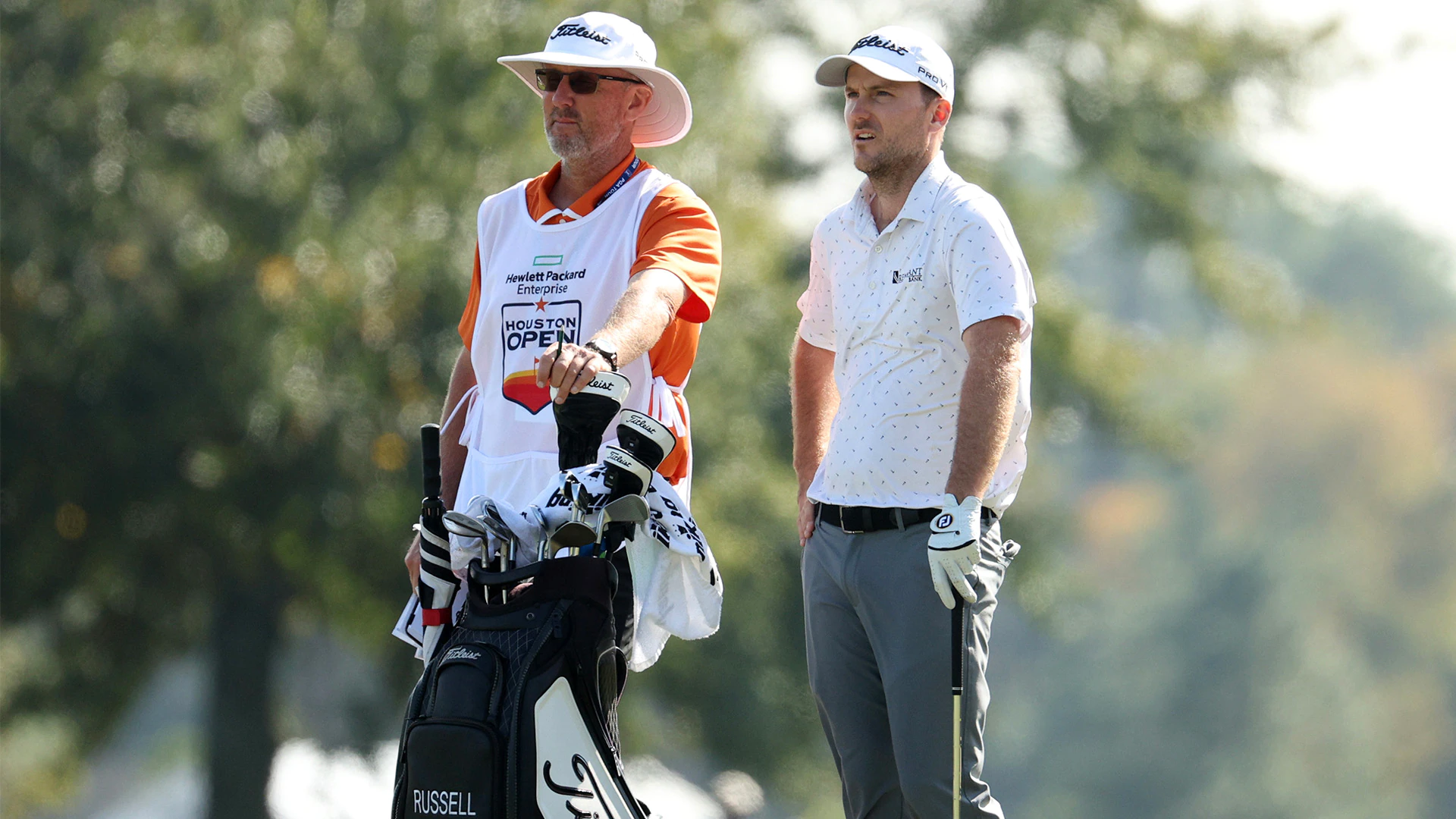 Russell Henley among four co-leaders as play suspended at Houston Open after Rd. 1