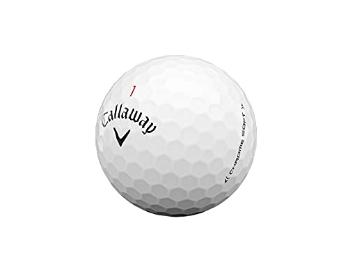 2020 Callaway Chrome Soft Golf Balls (White)