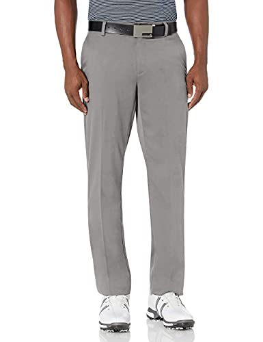 Amazon Essentials Men’s Straight-Fit Stretch Golf Pant, Gray, 34W x 32L