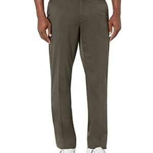Amazon Essentials Men’s Straight-Fit Stretch Golf Pant, Olive, 33W x 32L