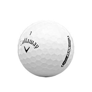 2021 Callaway Supersoft Max Golf Balls , White