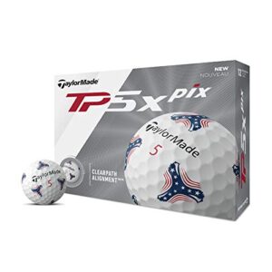 TaylorMade TP5x pix 2.0 USA Golf Ball