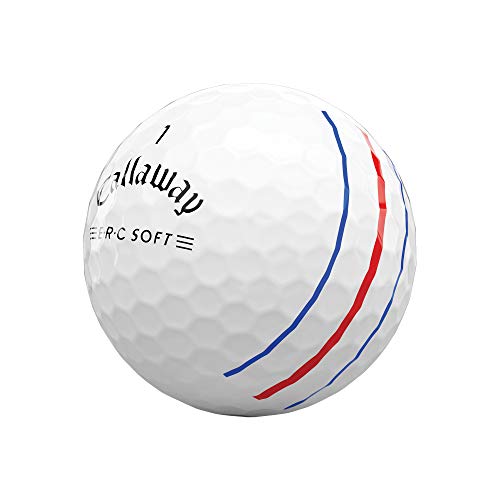 2021 Callaway ERC Triple Track Golf Balls, White