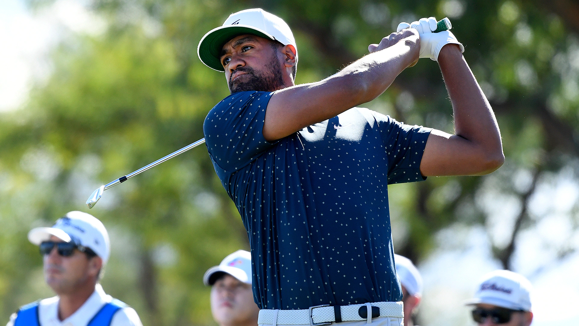 $15 billion man on Tony Finau’s bag this week at Hero World Challenge