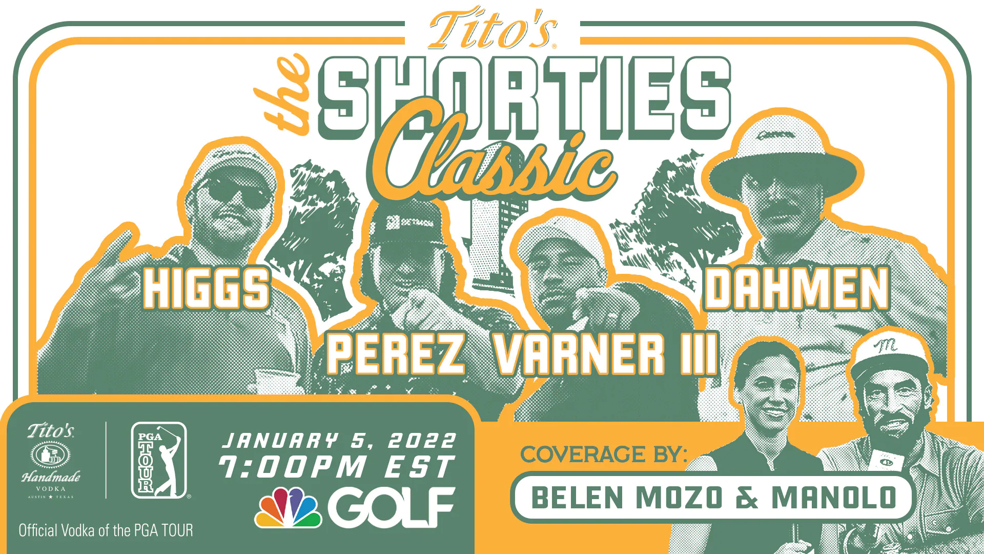 Tito’s Shorties Classic: Four PGA Tour pros compete for charity in pitch-and-putt skins