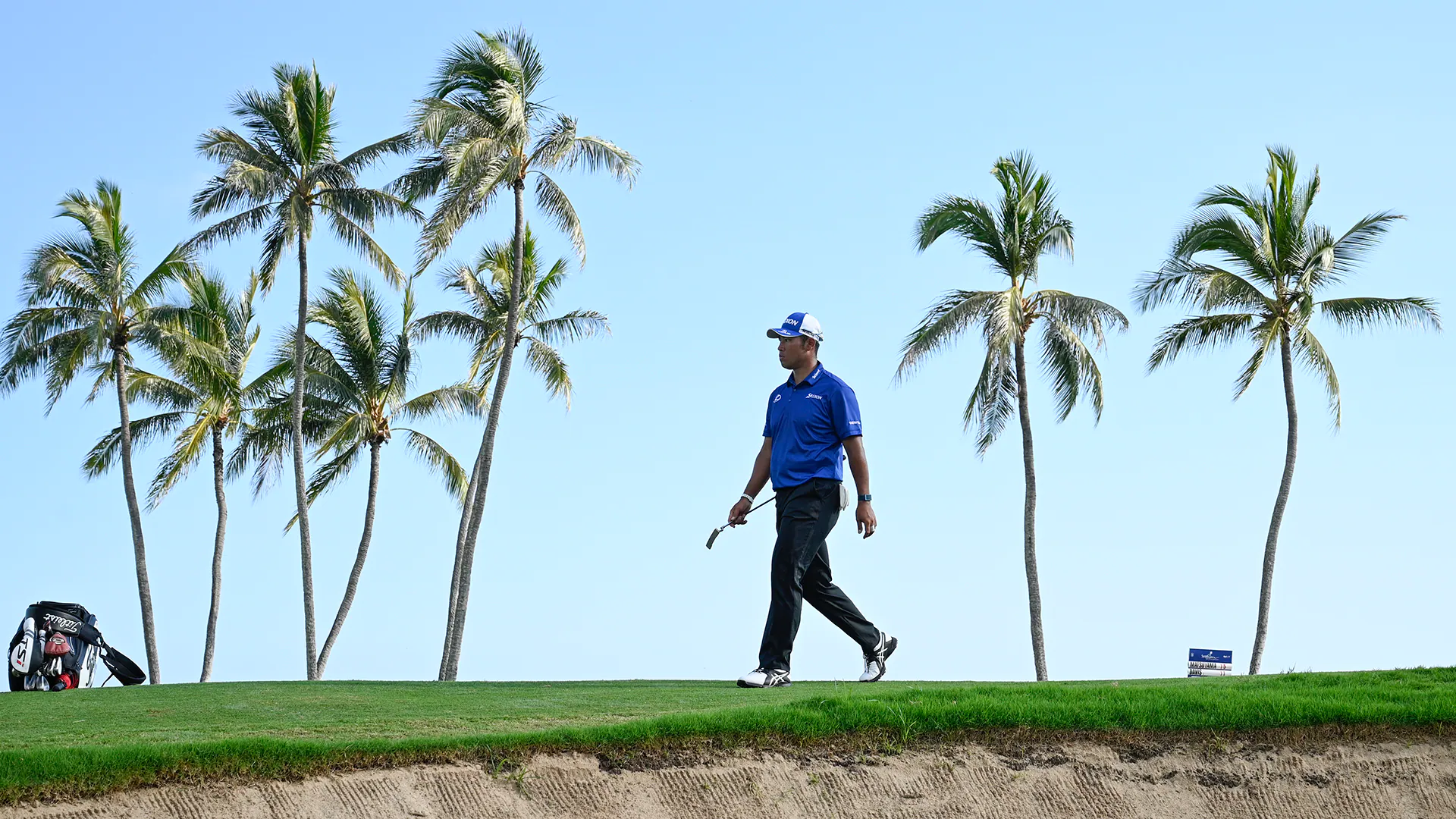 In-the-zone Hideki Matsuyama rides hot putter into Sunday’s final pairing at Sony