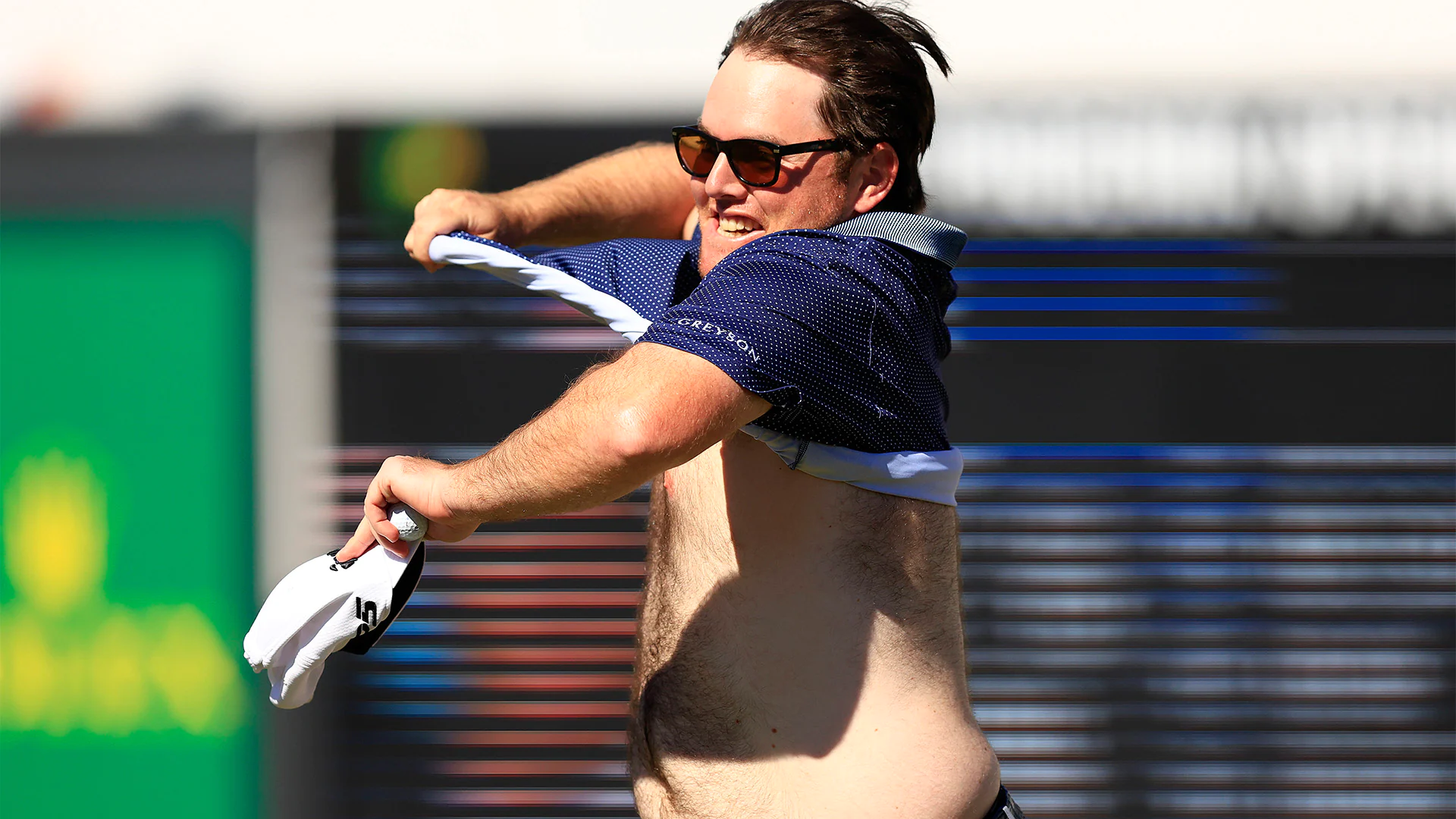 PGA Tour may fine Harry Higgs, Joel Dahmen for shirtless celebration at TPC Scottsdale