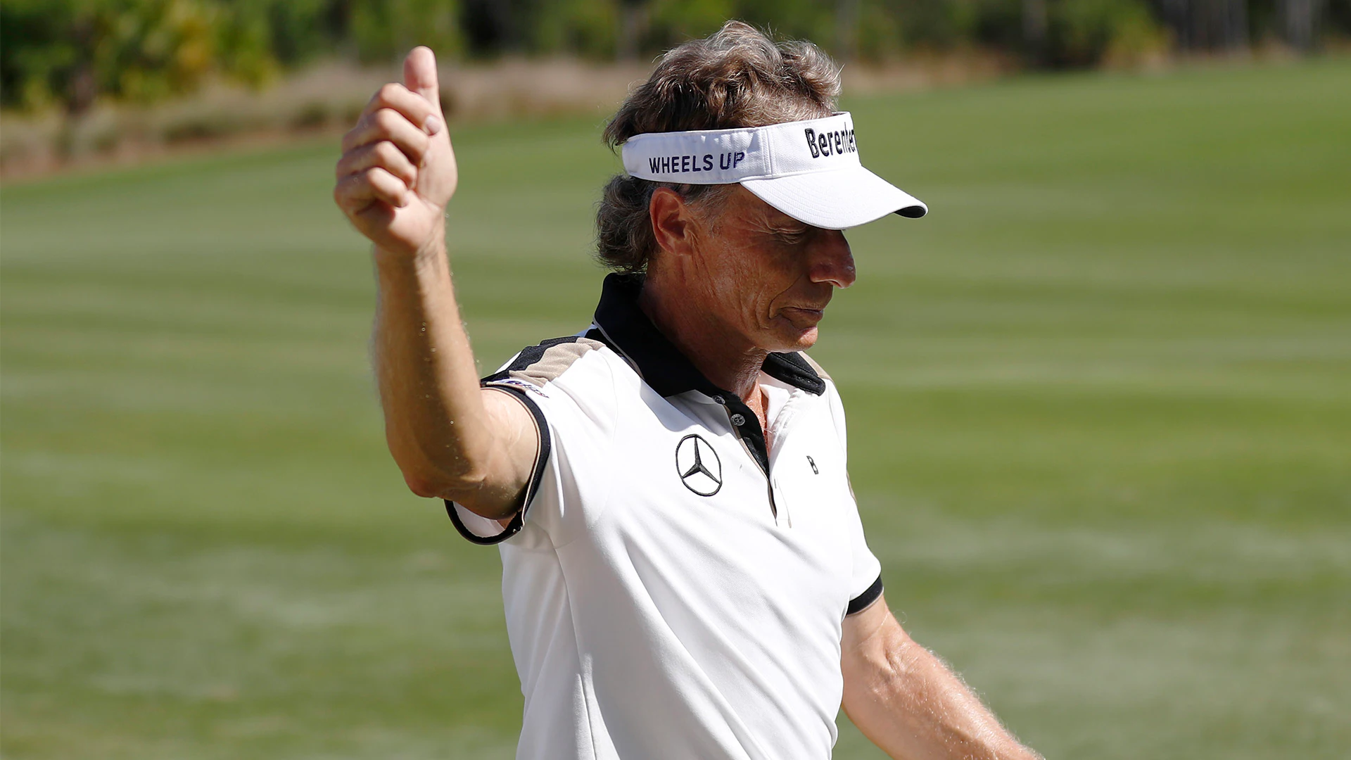 Bernhard Langer, 64, takes Rd. 1 Chubb Classic lead by shooting age