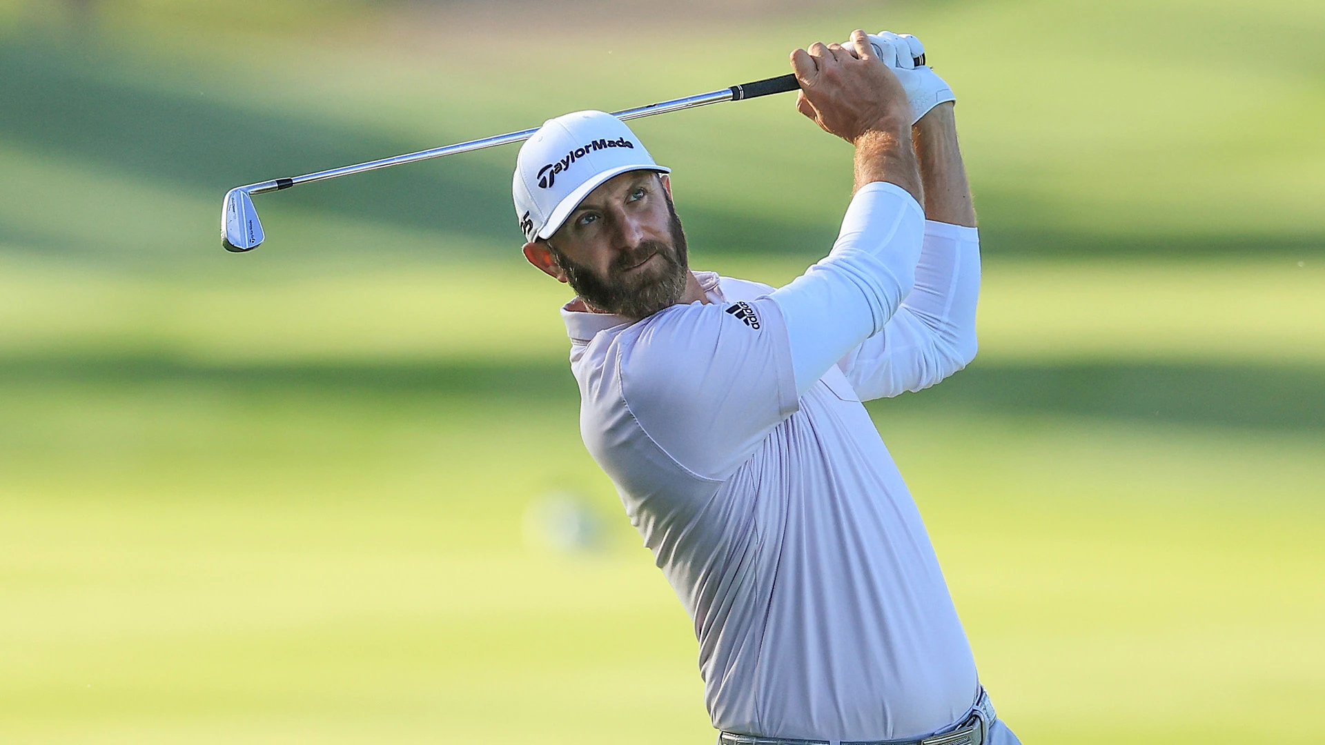 Dustin Johnson caps setting TPC Sawgrass’ course record by holing out for eagle