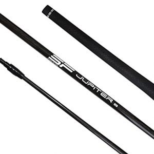 Steadfast Carbon Fiber Driver Shaft – Carbon Fiber Golf Shaft with Standard 45.5″ Play Length – 4 Flex Choices – Tour 360 Grip – Adapter Included – Installed Professional Club Fitting Team