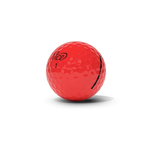 Vice Golf PRO 2020 | 12 Golf Balls | Features: 3-Piece cast Urethane, Maximum Control, high Short Game Spin | More Colors: NEON Lime, White | Profile: Designed for Advanced Golfers
