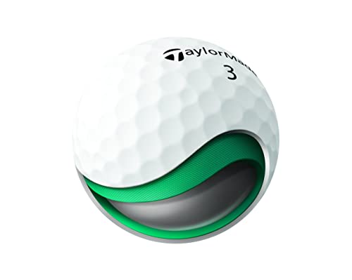 TaylorMade Unisex’s Soft Response Golf Ball, White, One Size