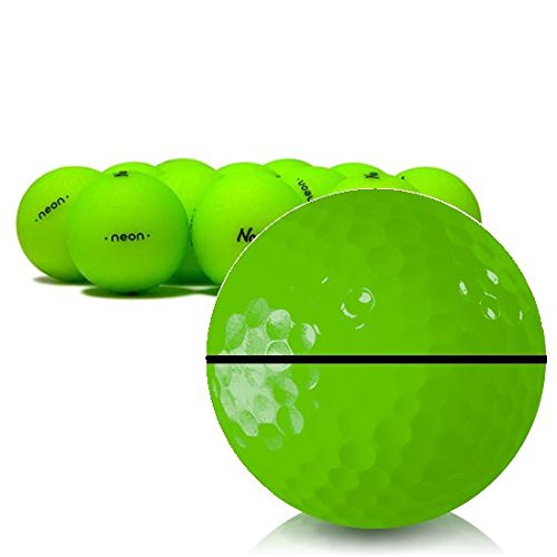 Taylor Made Noodle Neon Matte Lime AlignXL Personalized Golf Balls