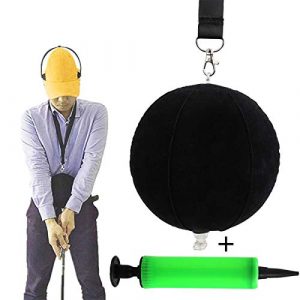 Vukayo Golf Swing Trainer Ball,Golf inflable Ball, for The Player practing Posture Correction Training