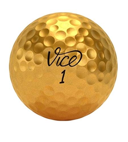 Vice Pro Plus Gold Limited Edition Golf Balls