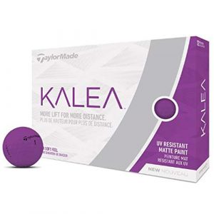 TaylorMade Kalea Golf Balls, Purple (One Dozen) , Large