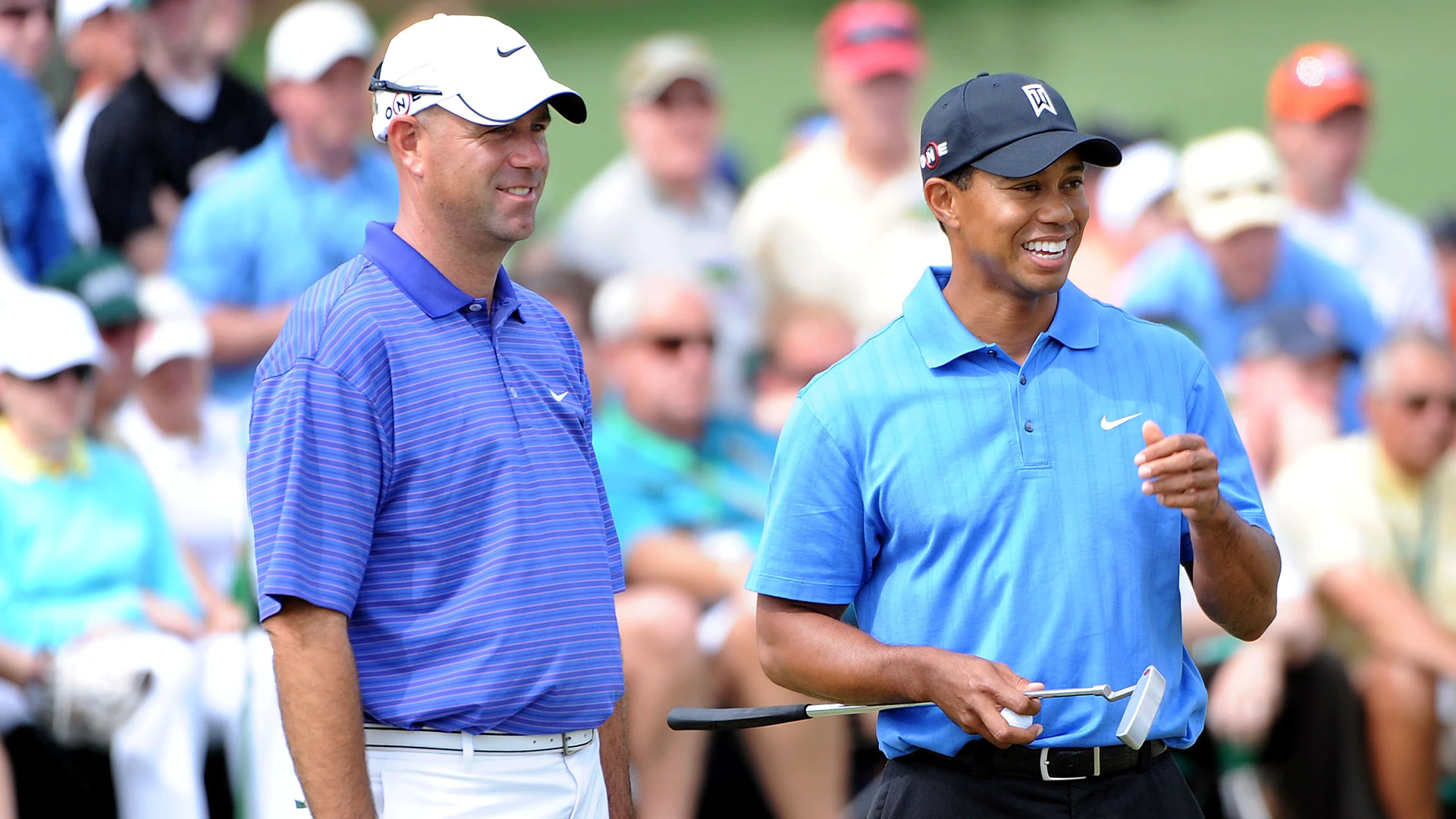 Tiger Woods thinks he came up with Stewart Cink’s nickname; he did not