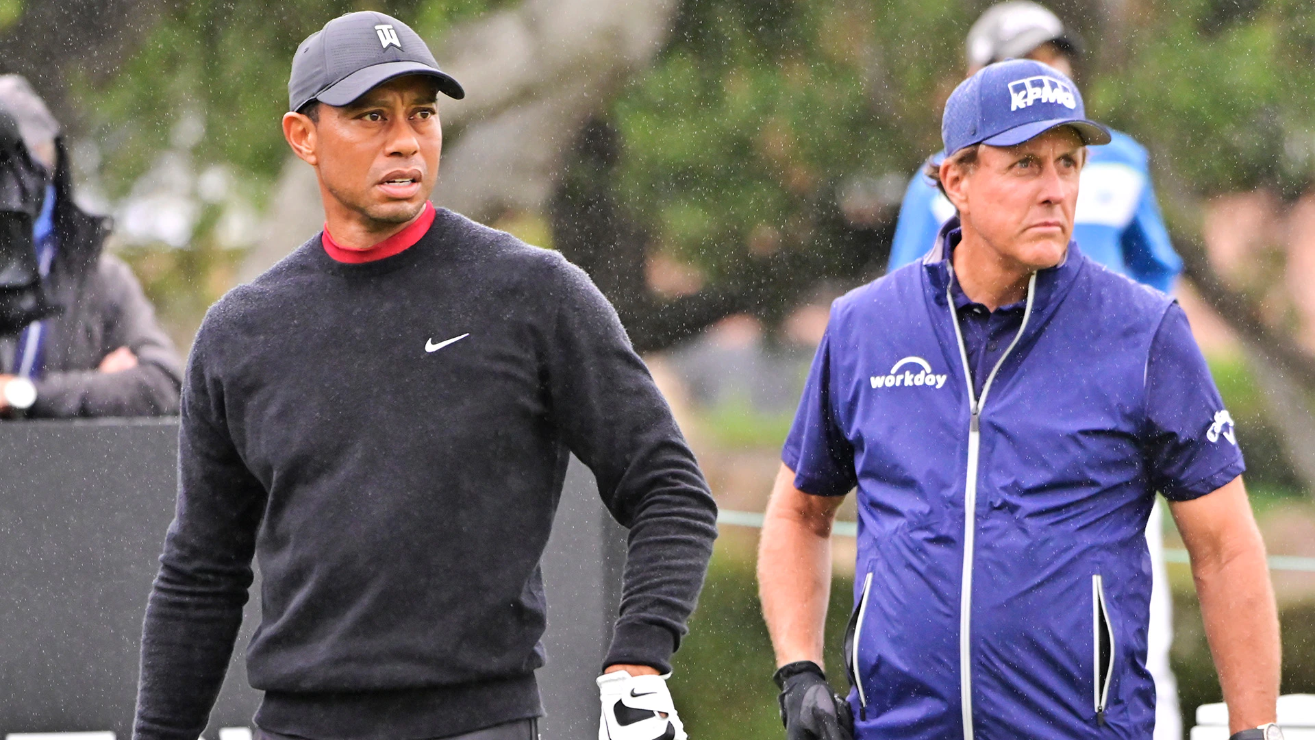 Tiger Woods and Phil Mickelson register for the 122nd U.S. Open