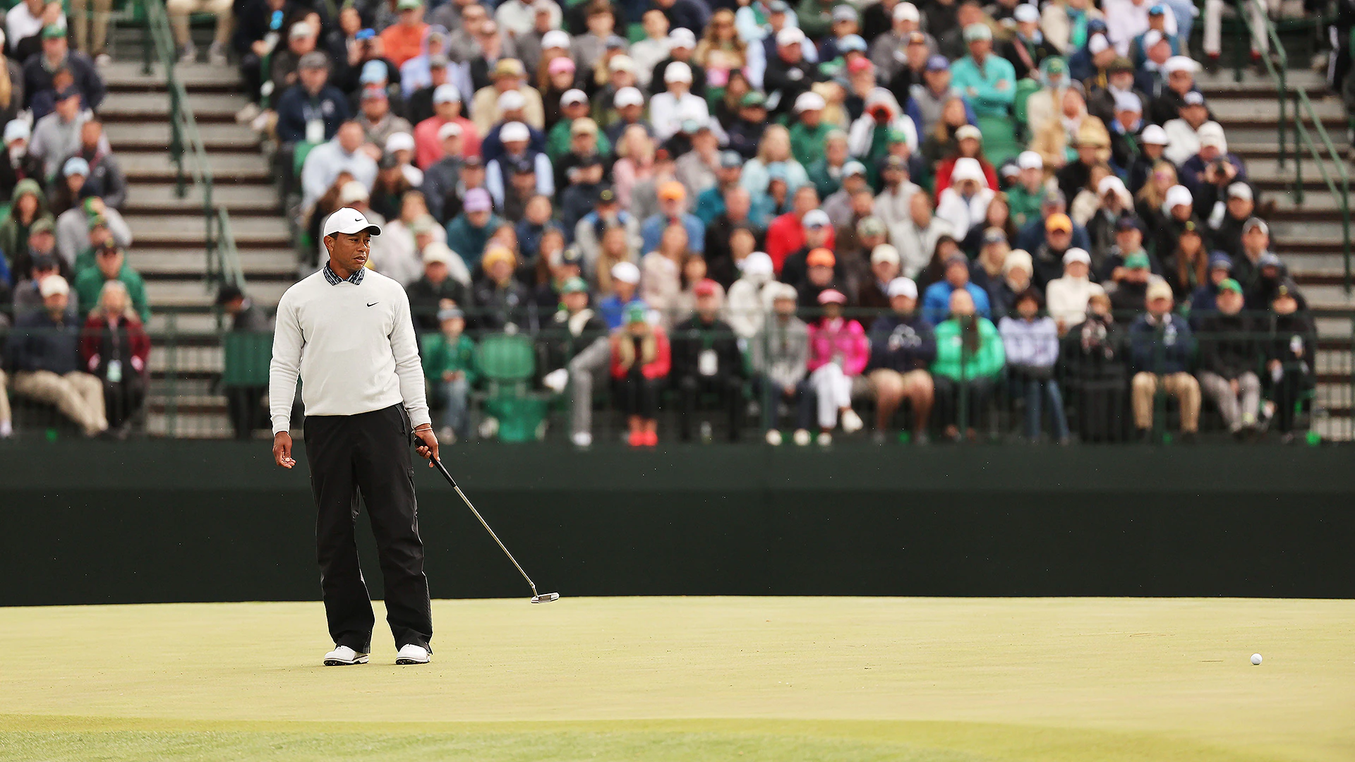 2022 Masters: Tiger Woods after 78: ‘I hit a thousand putts out there’