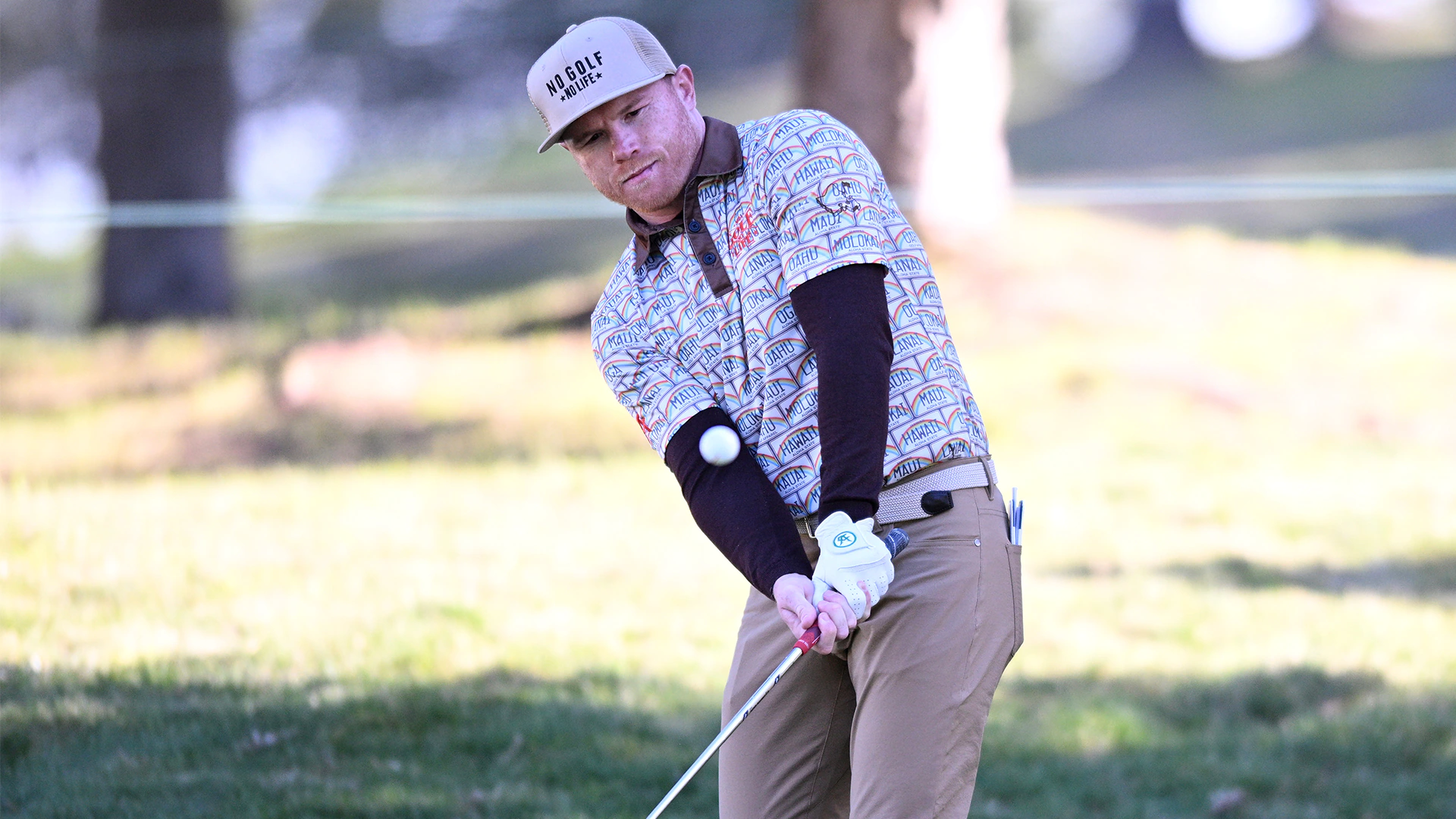 Canelo Alvarez could turn his love of golf into career after his boxing days end
