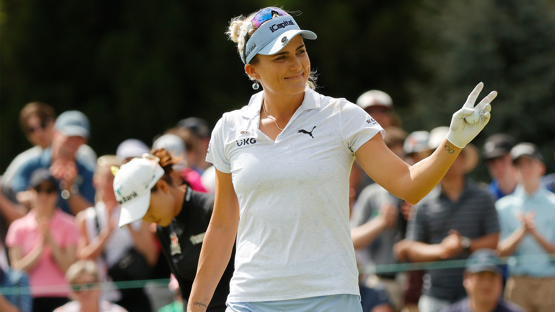 Lexi Thompson fights through migraine in runner-up Founders Cup finish
