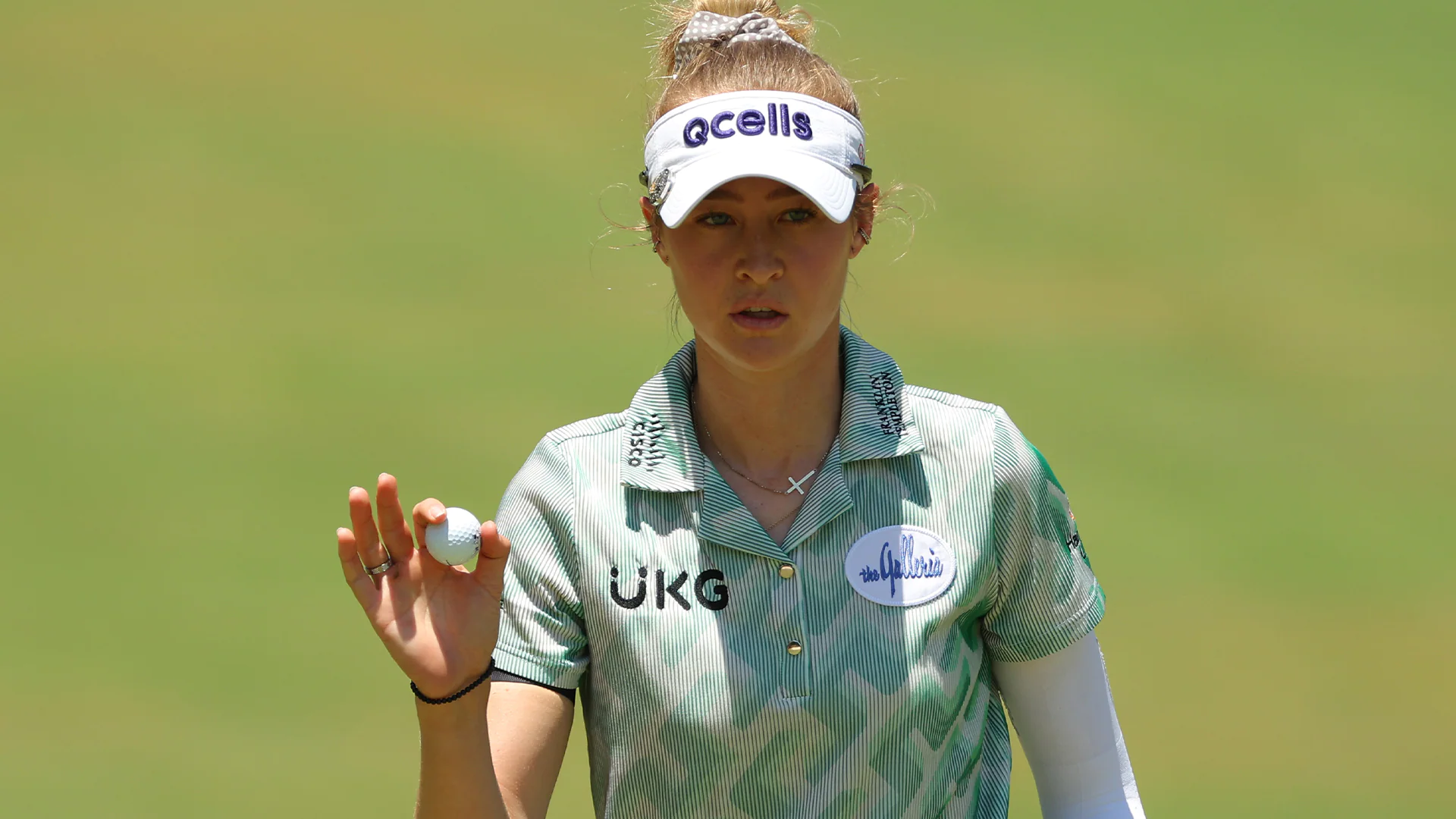 Nelly Korda closes with three straight bogeys, trails Minjee Lee by nine