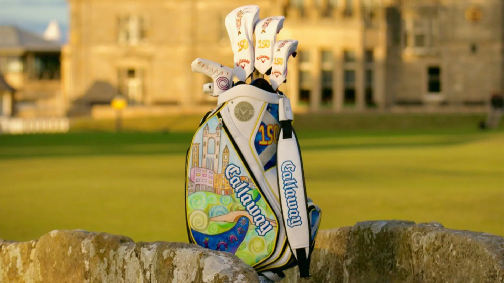 Callaway staff bags for Open Championship designed by local student