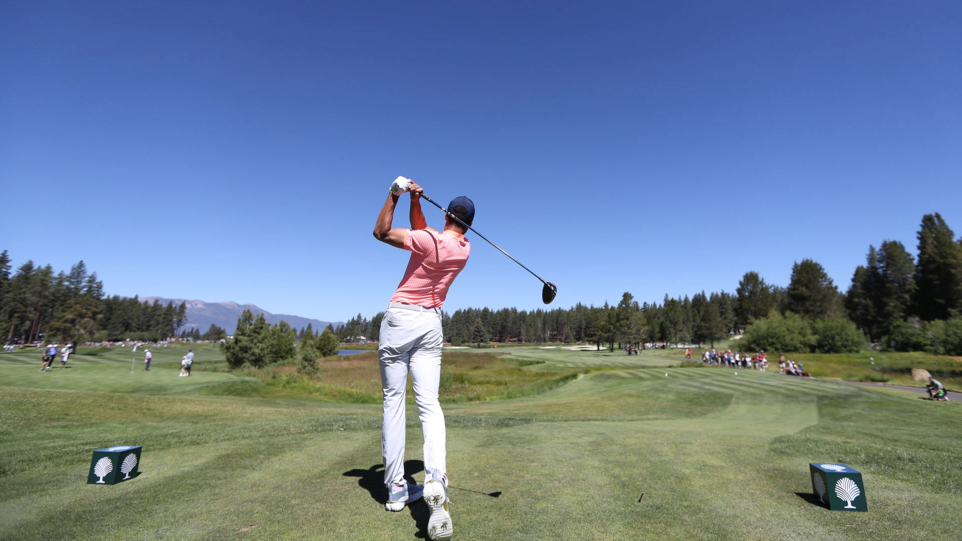 WATCH: NBA Finals MVP Steph Curry holes out for eagle at the American Century Championship
