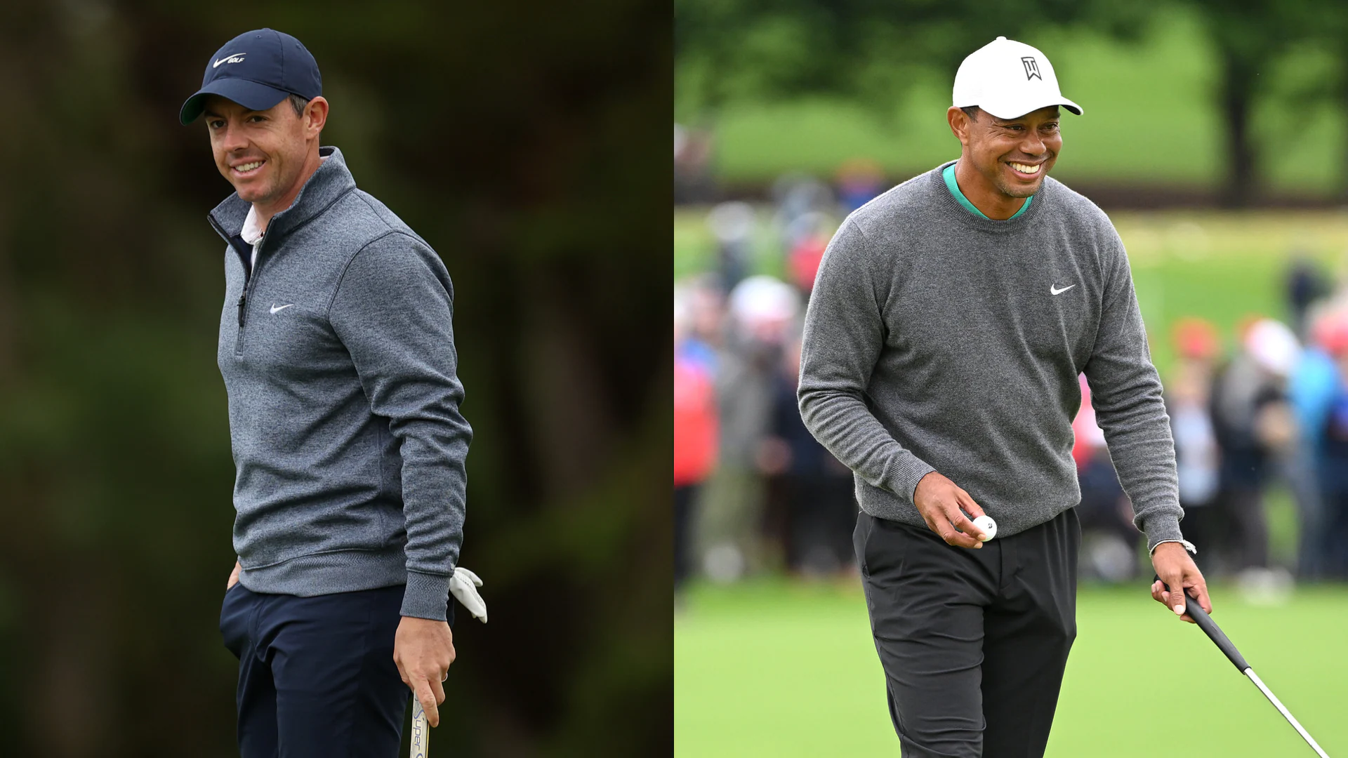 Tiger Woods and Rory McIlroy play Ballybunion together in preparation for The Open