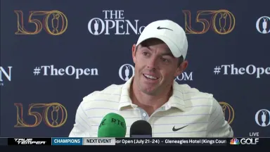 Rory McIlroy 'got beaten by better player this week'