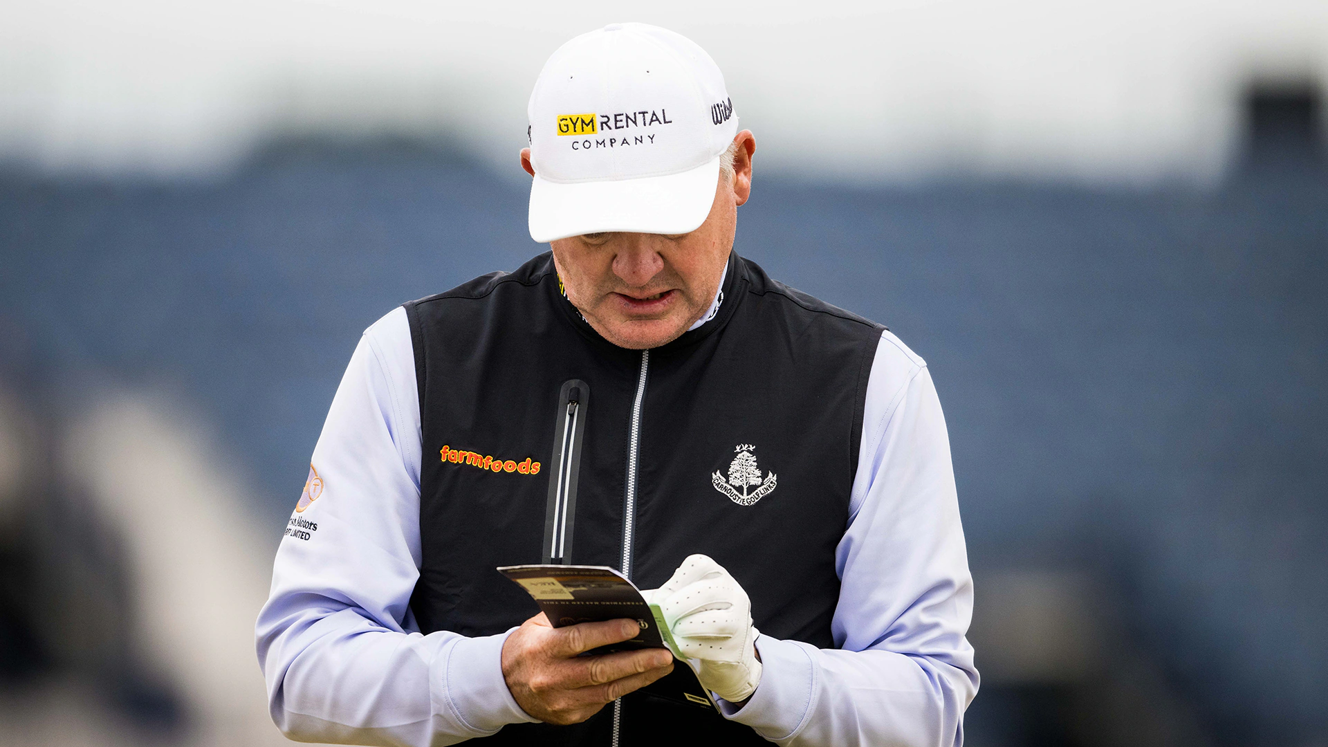 2022 British Open: Paul Lawrie drives 18 at Old Course, to celebrate eagle with ‘wee drinky poo’