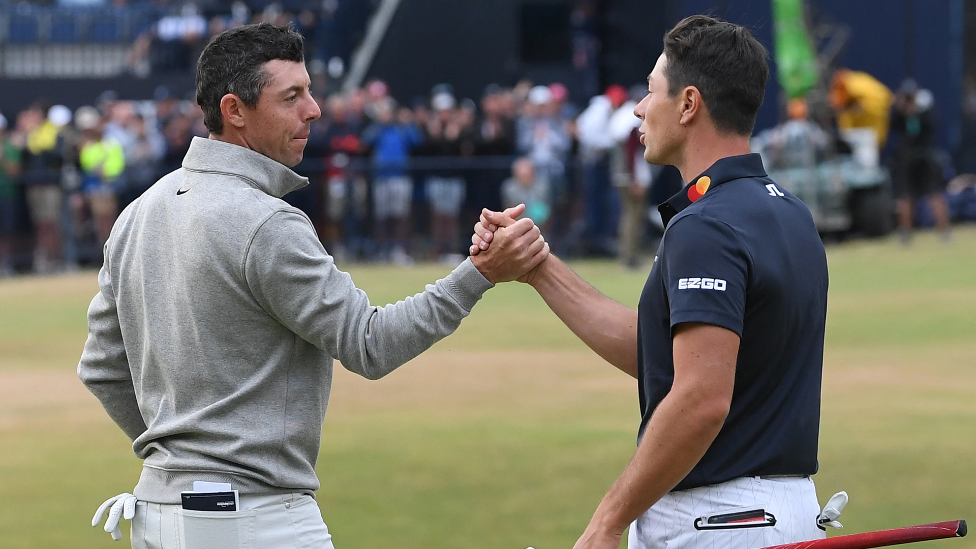 2022 British Open: Rory McIlroy, Viktor Hovland together again Sunday at St. Andrews