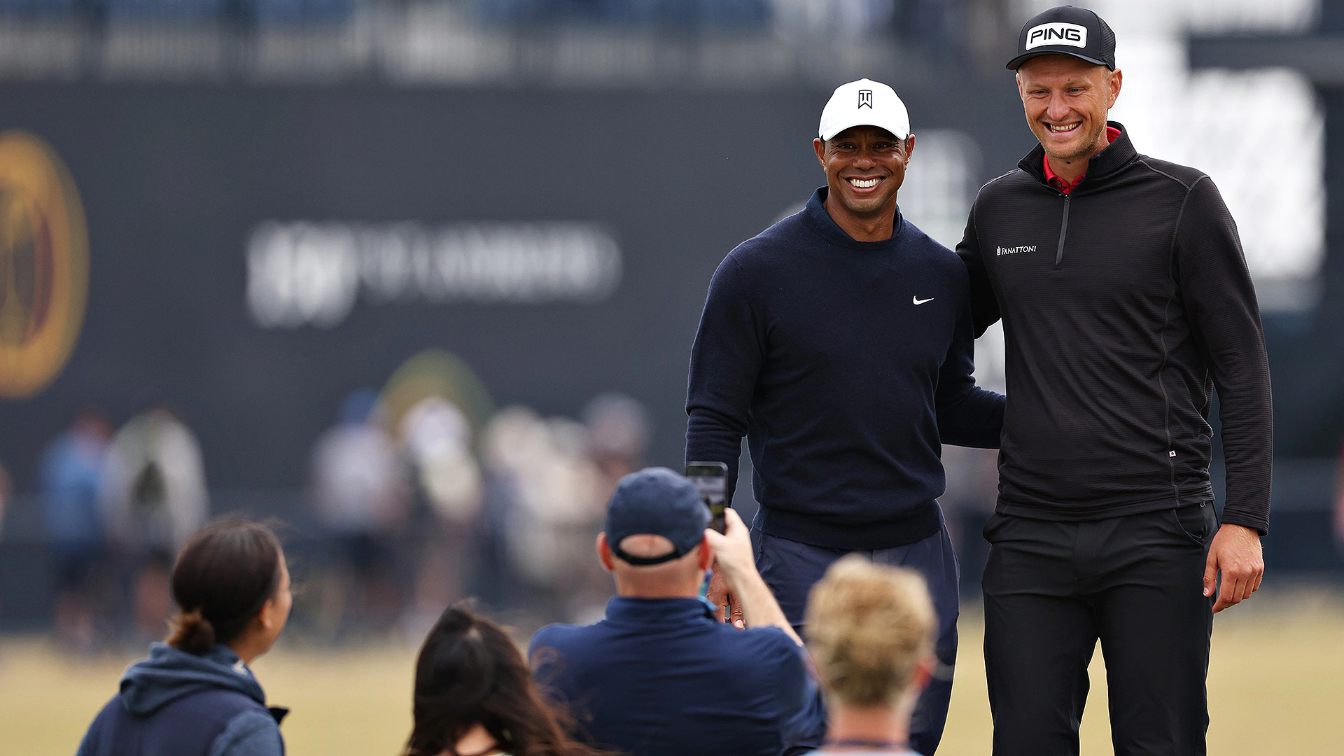 2022 British Open: Adrian Meronk gets thrill of a lifetime in playing nine holes with Tiger Woods on Tuesday