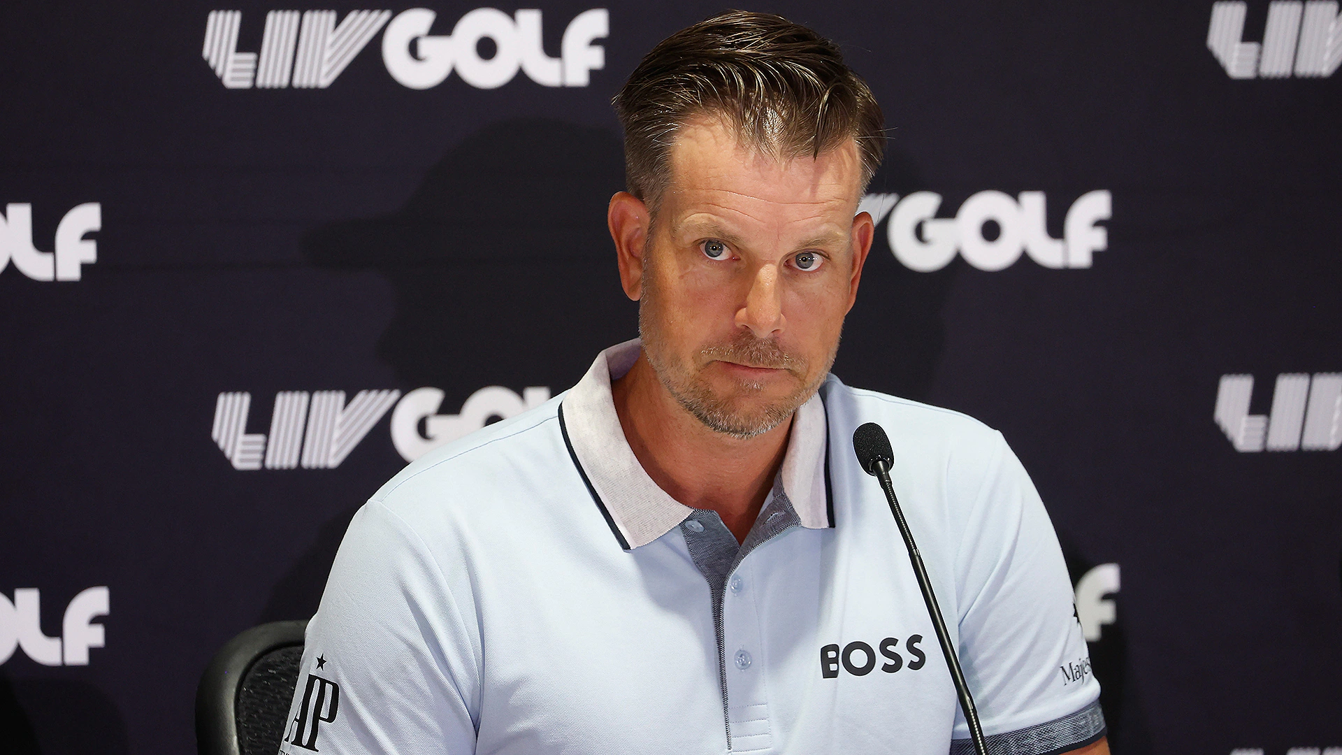 Henrik Stenson ‘Obviously Disappointed’ with Ryder Cup Decision but Moving Forward with LIV Golf